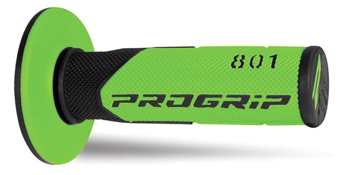 Progrip Manetki Pg801 Off Road 22+25Mm, Dł.115Mm Kolor Czarny/Zielony Dwusk