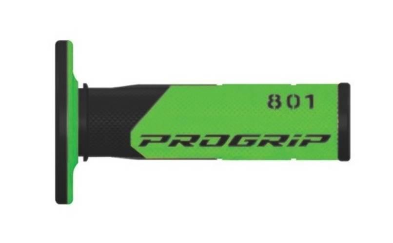 Progrip Manetki Pg801 Off Road 22+25Mm, Dł.115Mm Kolor Czarny/Zielony Dwusk - zdjęcie 2