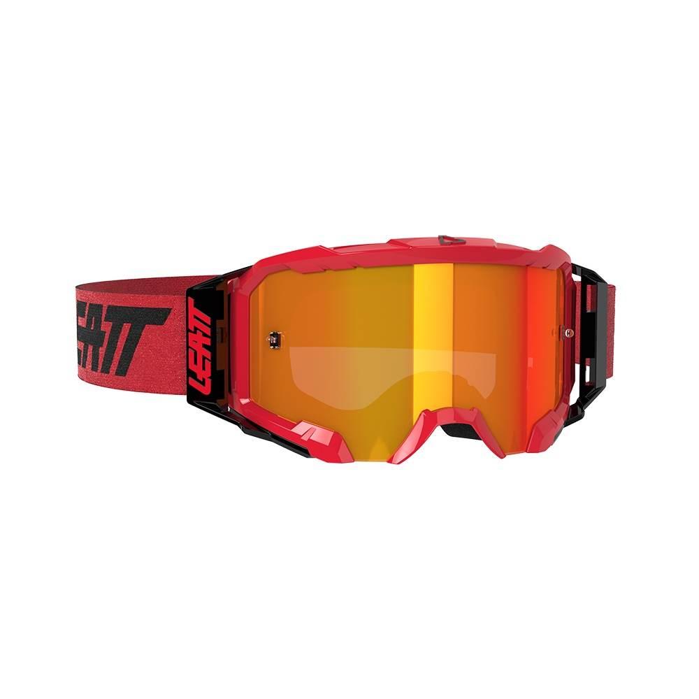 Leatt Gogle Velocity 5.5 Iriz Goggle Red Lens Red 28% - Kolor Czerwony/Czar - zdjęcie 2
