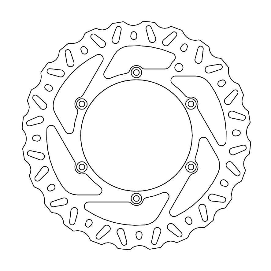 Moto-Master Tarcza Hamulcowa Przód Nitro 260Mm Do Beta 250/300/350/390/400/