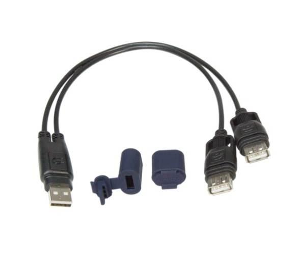 Optimate Rozdzielacz Kabla Usb Z Osłoną Wodoodporną El Długość 30 Cm