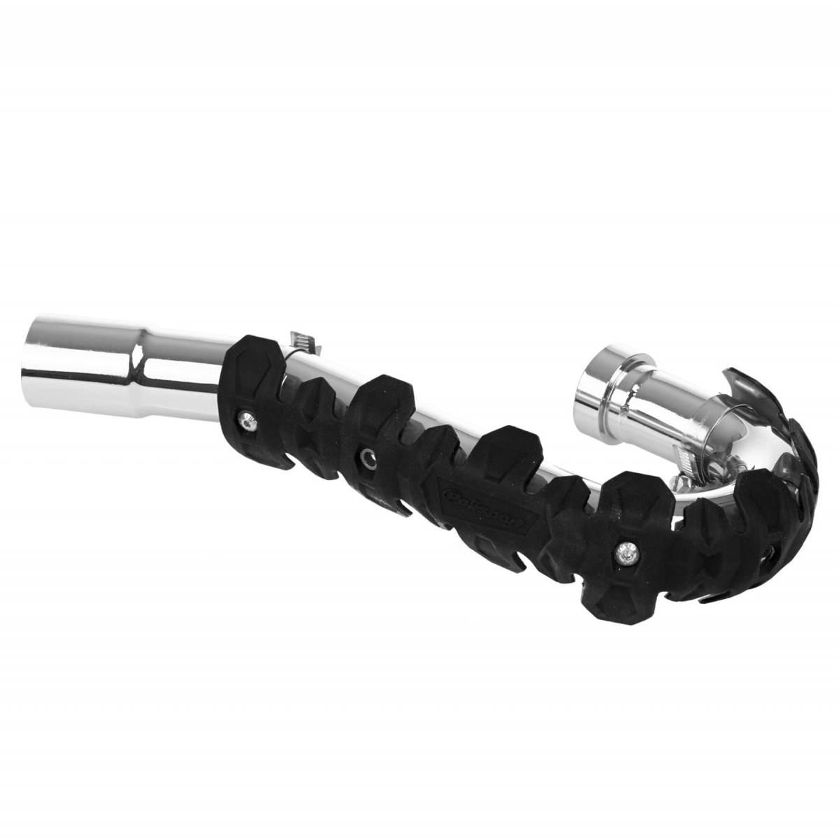 Polisport Osłona Kolektora Wydechowego 4T Krótka 22 Cm Kolor Czarny