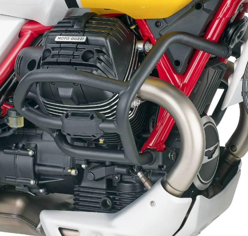 Kappa Gmole Osłony Silnika Moto Guzzi V85 Tt '19-'25 Czarne