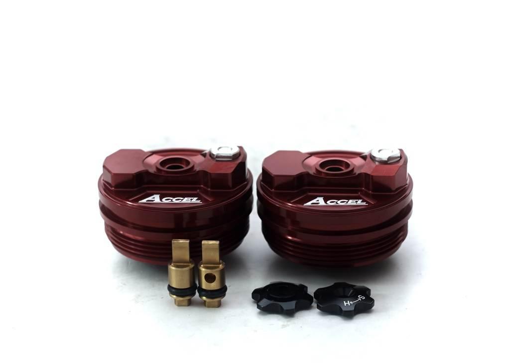 Accel Korek Górny Nakrętka Amortyzatora Przedniego Z Regulacją Honda Crf 25