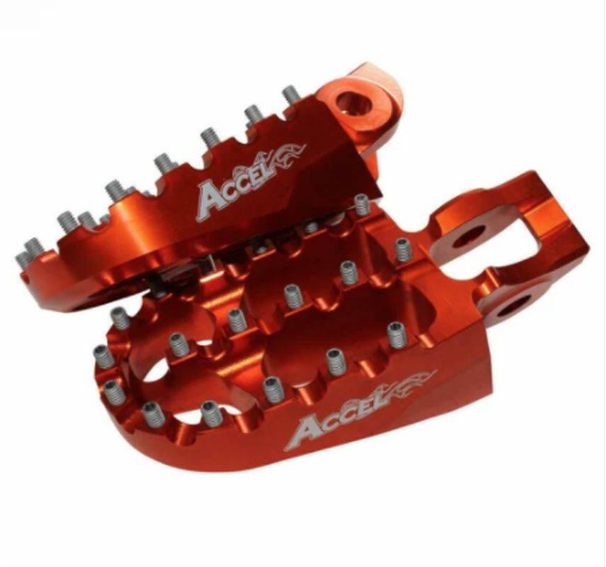 Accel Podnóżki Ktm Exc/Excf 250/300/350/450/500 '17-20 Kolor Pomarańczowy K