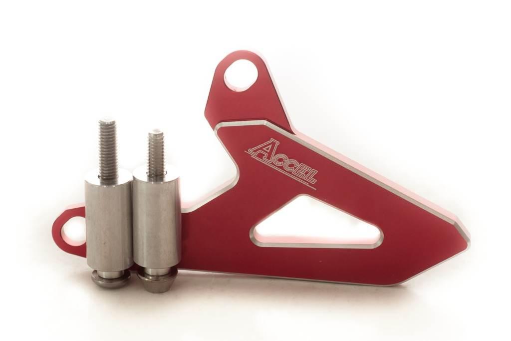 Accel Osłona Zębatki Przedniej Honda Crf 250R '18-20 Kolor Czerwony -