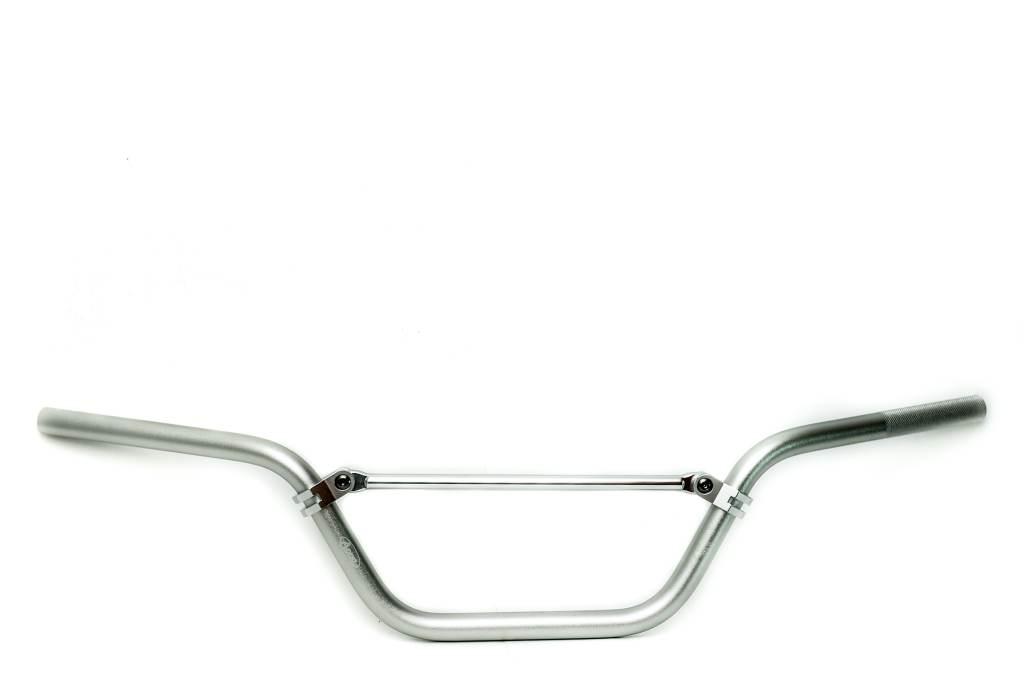 Accel Kierownica Aluminiowa Z Poprzeczką 22,2Mm Atv Wysoka Kolor Srebrny Sz