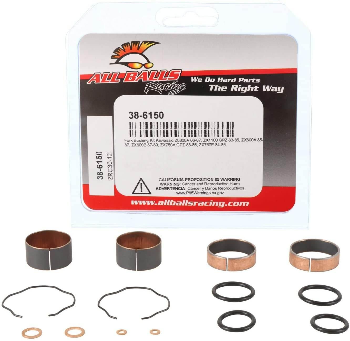 All Balls Zestaw Tulejek Panewek Zawieszenia Przedniego Kawasaki Zl600A 86-