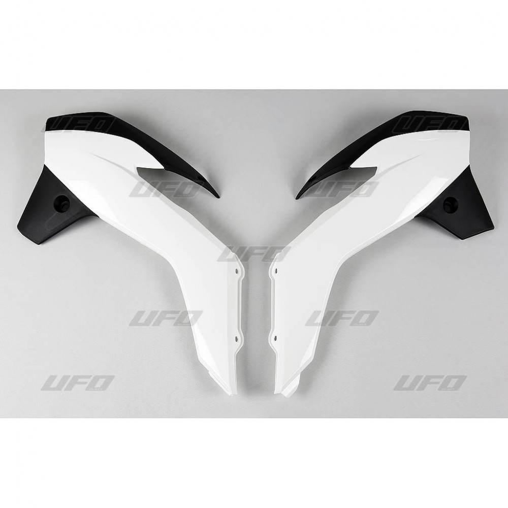 Ufo Osłony Chłodnicy Ktm Sx '13-'17 Kolor Oem '17 Biały/Czarny