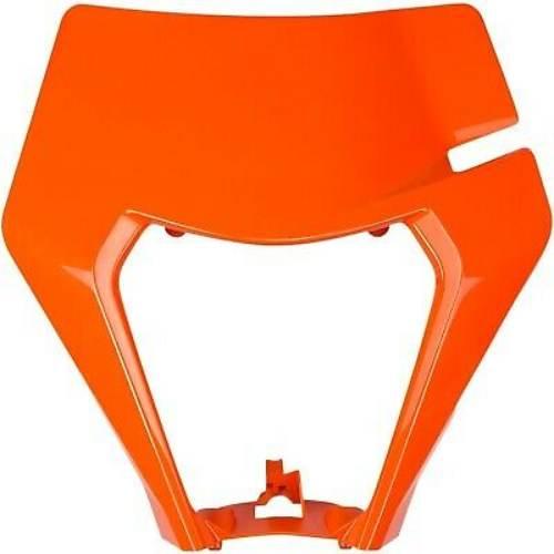 Ufo Osłona Lampy Przód Ktm Exc/Exc-F Tpi '20-23 Kolor Pomarańczowy Wzór Oem