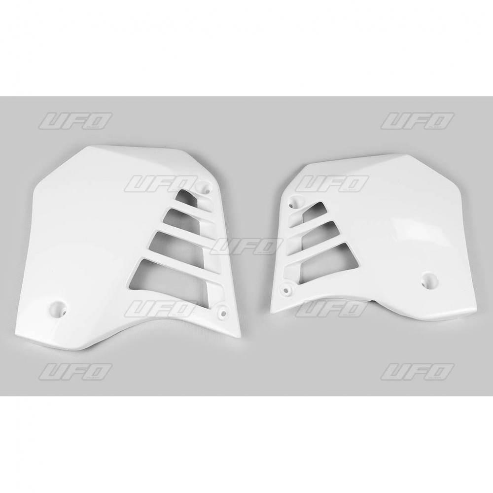Ufo Osłony Chłodnicy Yamaha Yz 125 '87-'88 Kolor Biały