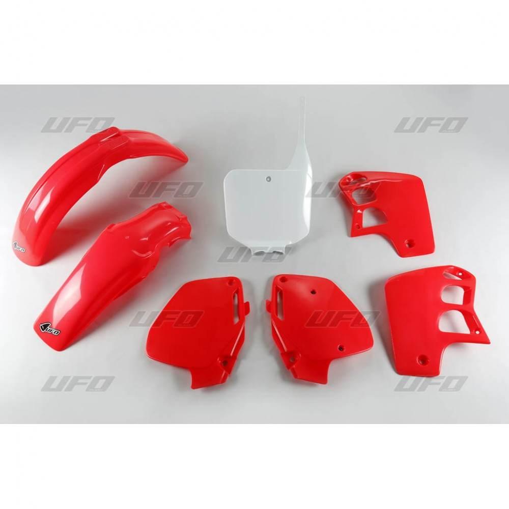 Ufo Komplet Plastików Honda Cr 500 '91-'94 Kolor Oem '92-'94 Czerwony/Biały