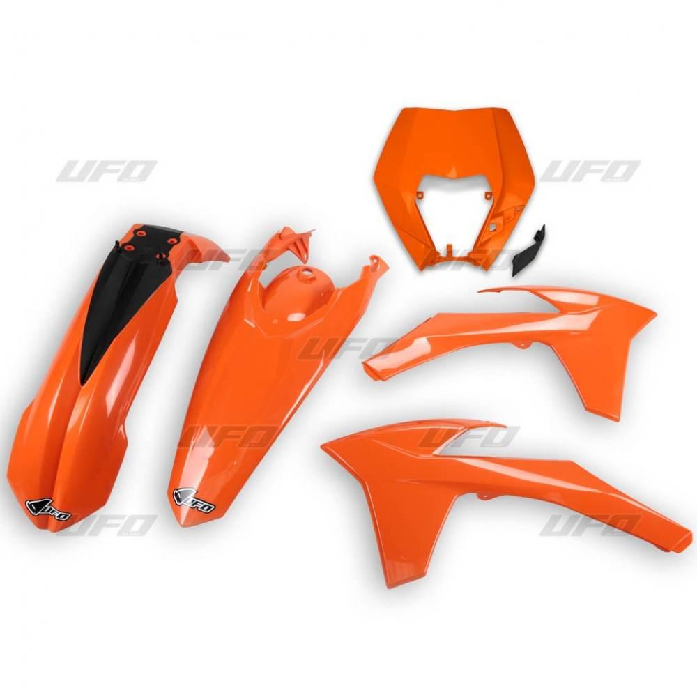 Ufo Komplet Plastików Ktm Exc/Exc-F '12-'13 Kolor Pomarańczowy Kt521E127