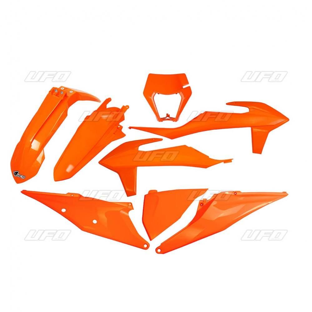 Ufo Komplet Plastików Ktm Exc 125 '20-'21, Exc 250 300 Tpi '20-'23, Exc-F 2