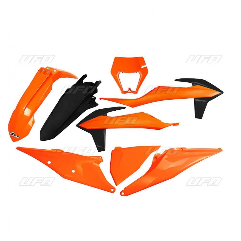 Ufo Komplet Plastików Ktm Exc 125 '20-'21, Exc 250 300 Tpi '20-'23, Exc-F 2