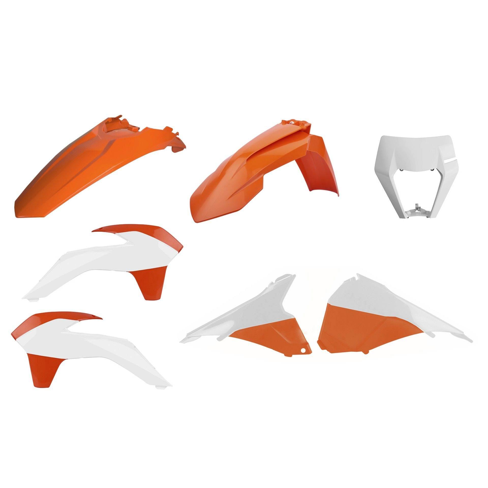 Polisport Komplet Plastików Ktm Exc/Exc-F '14-'16 Restyling W Zestawie Błot