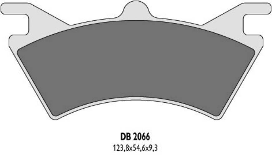 Delta Braking Klocki Hamulcowe Kh313 Polaris 6X6 - Zastępują Db2066Qd-D Ora