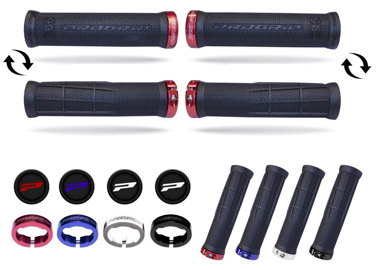 Progrip Manetki Pg995 Atv Jet Ski Mtb 22+22Mm, Dł. 130Mm Kolor Czarny Z Cza
