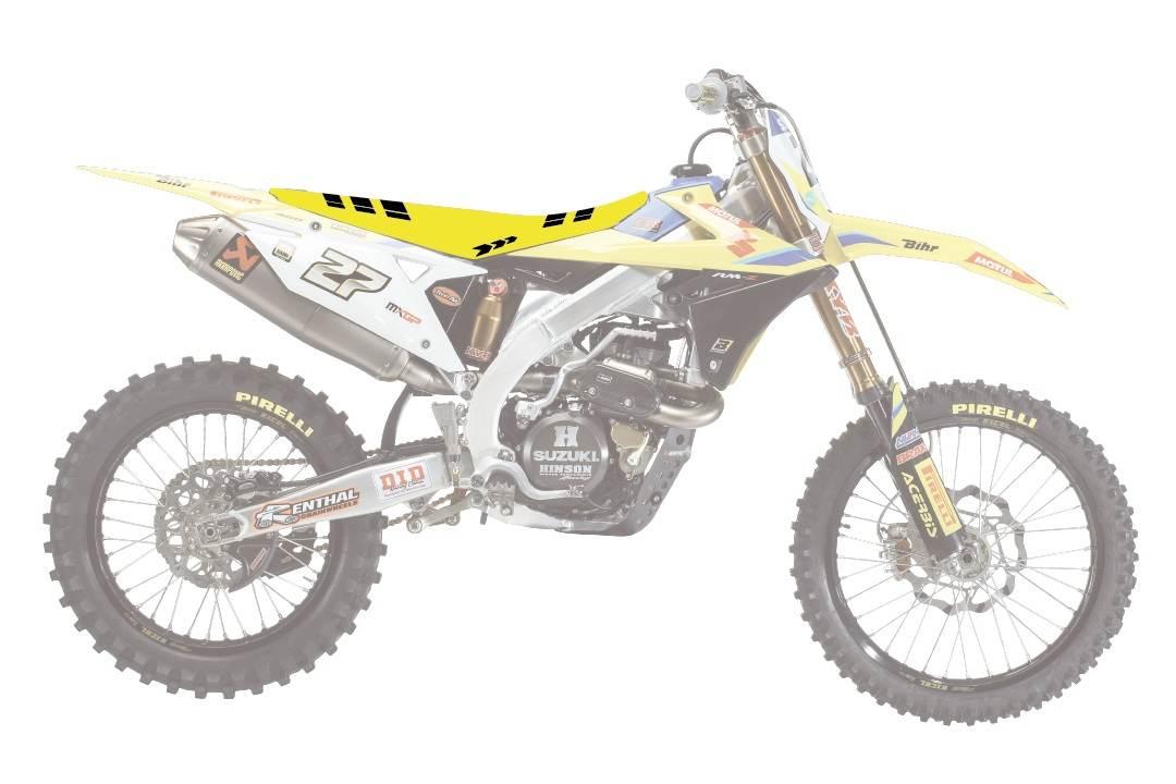 Blackbird Pokrowiec Poszycie Na Siedzenie Suzuki Rmz 250 '19-'23, Rmz450 '1 - zdjęcie 2