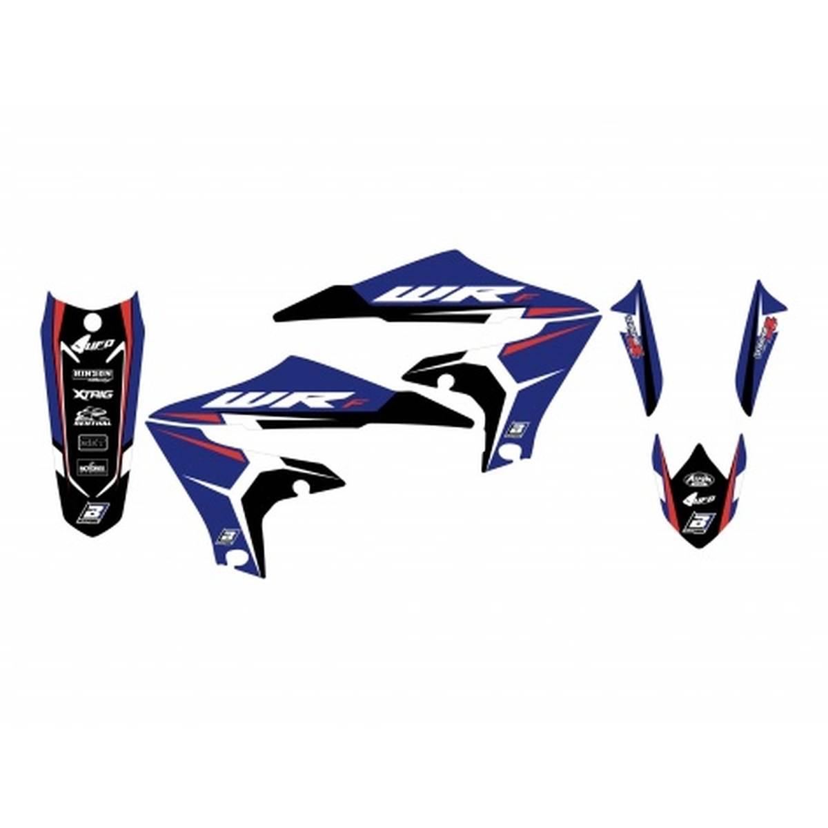 Blackbird Komplet Naklejek Oklein Yamaha Wr 250F '20-'23, Wr 450F '19-'23 D - zdjęcie 2
