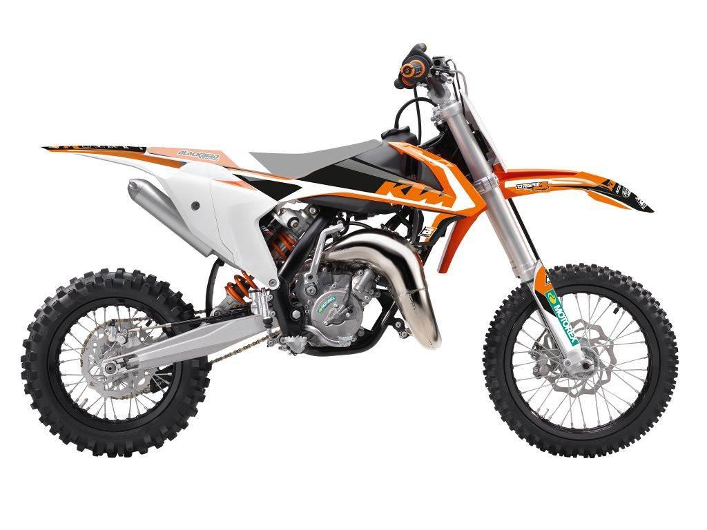 Blackbird Komplet Naklejek Oklein Ktm Sx 65 '16-'23 Dream 4 Kolor Pomarańcz