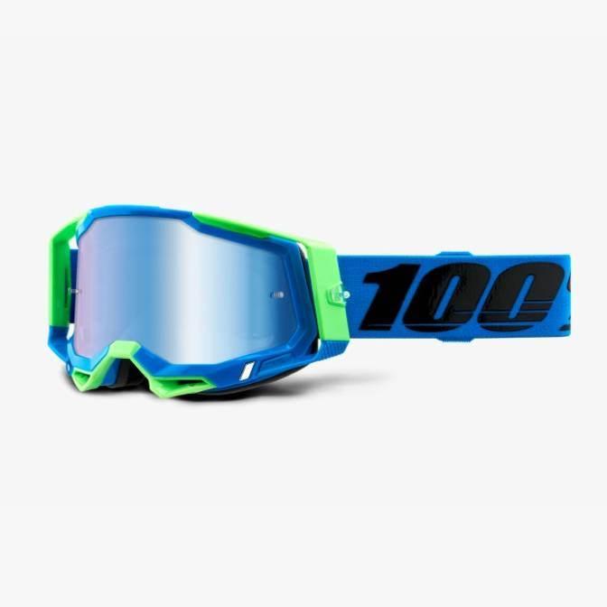 100 Procent Gogle Racecraft 2 Fremont - Mirror Blue Lens - Kolor Niebieski/