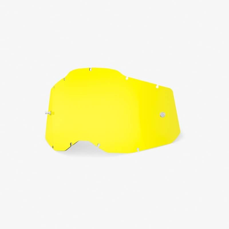 100 Procent Rc2/Ac2/St2 Replacement Lens - Yellow, Szyba/Szybka Do Gogli Po