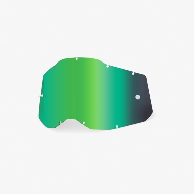 100 Procent Rc2/Ac2/St2 Replacement Lens - Mirror Green, Szyba/Szybka Do Go