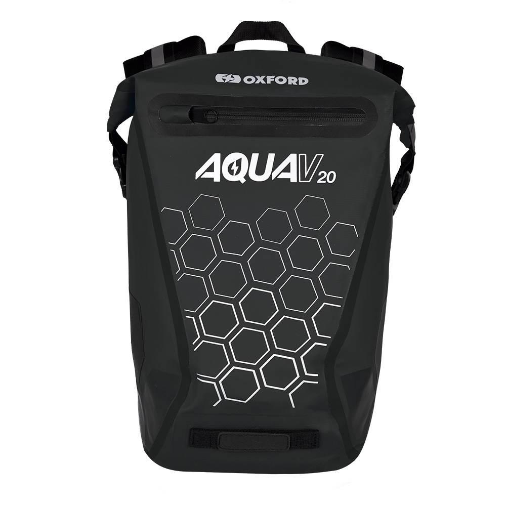 Oxford Plecak Wodoodporny Model Aqua V-20 Pojemność 20L Kolor Czarny Stary