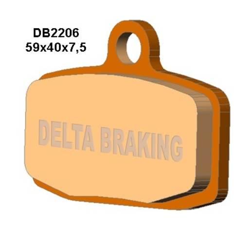 Delta Braking Klocki Hamulcowe Kh612 Ktm Sx85 `12-20 Przód - Zastępują Db22