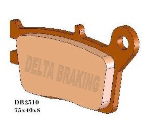 Delta Braking Klocki Hamulcowe Kh153 - Zastępuje Db2510Mx-N Oraz Db2510Qd-N