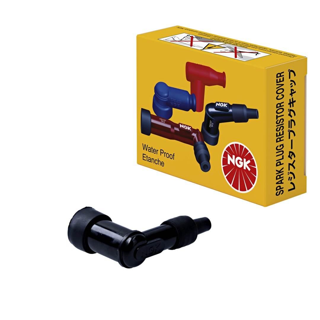 Ngk Fajka Na Świece Nr 8309 Ebonitowa Kątowa 90 Kolor Czarny