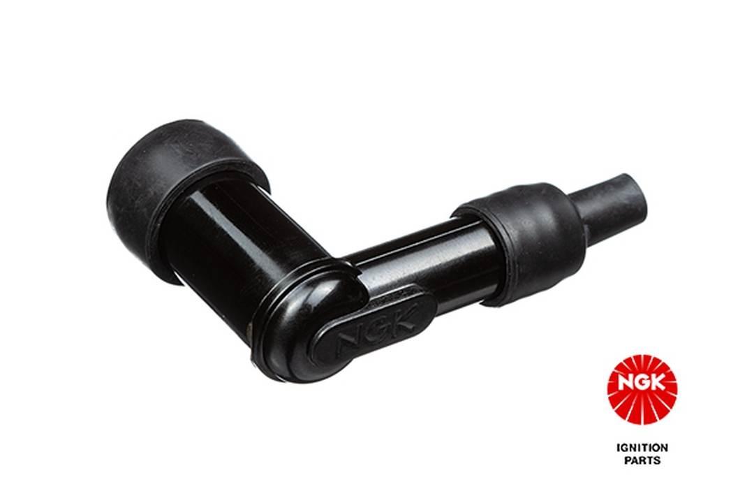 Ngk Fajka Na Świece Nr 8309 Ebonitowa Kątowa 90 Kolor Czarny - zdjęcie 2