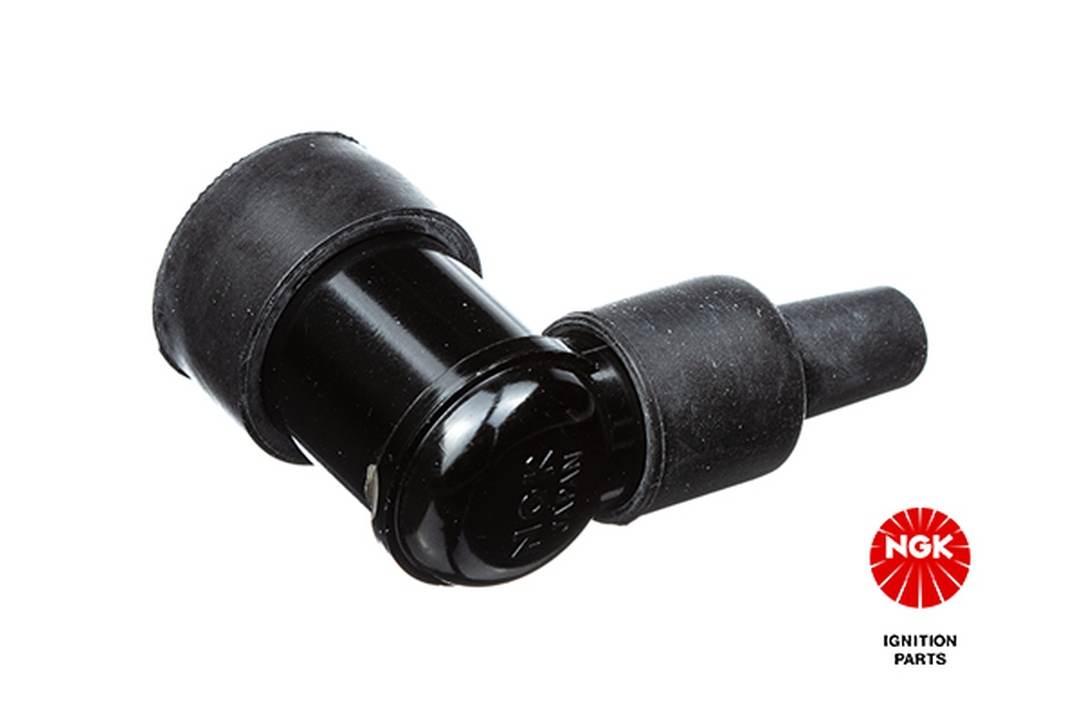 Ngk Fajka Na Świece Nr 8313 Ebonitowa Kątowa 90 Kolor Czarny - zdjęcie 2