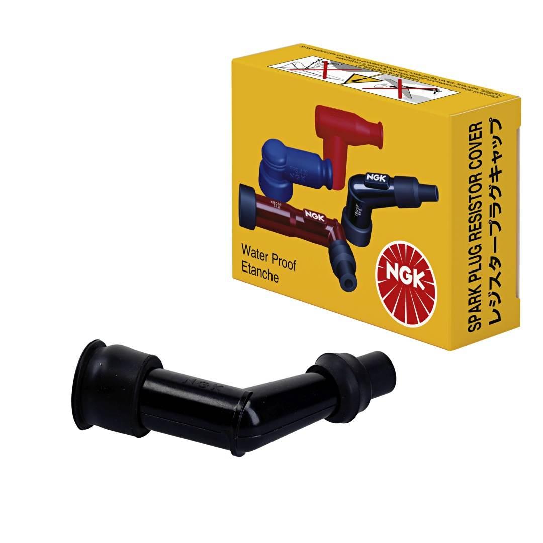 Ngk Fajka Na Świece Nr 5817 Kątowa 120 Kolor Czarny, Ktm 400/450/525, Beta