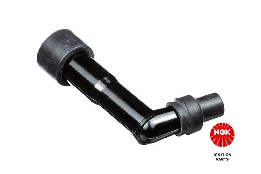 Ngk Fajka Na Świece Nr 8435 Kątowa 102 Kolor Czarny Wodoodporna Osłona - zdjęcie 2