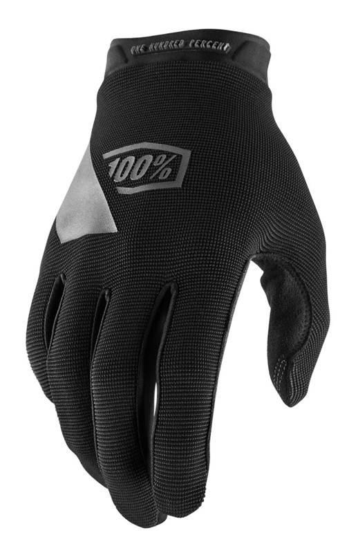 100 Procent Rękawice Cross/Enduro Ridecamp Gloves Black Kolor Czarny Rozmia