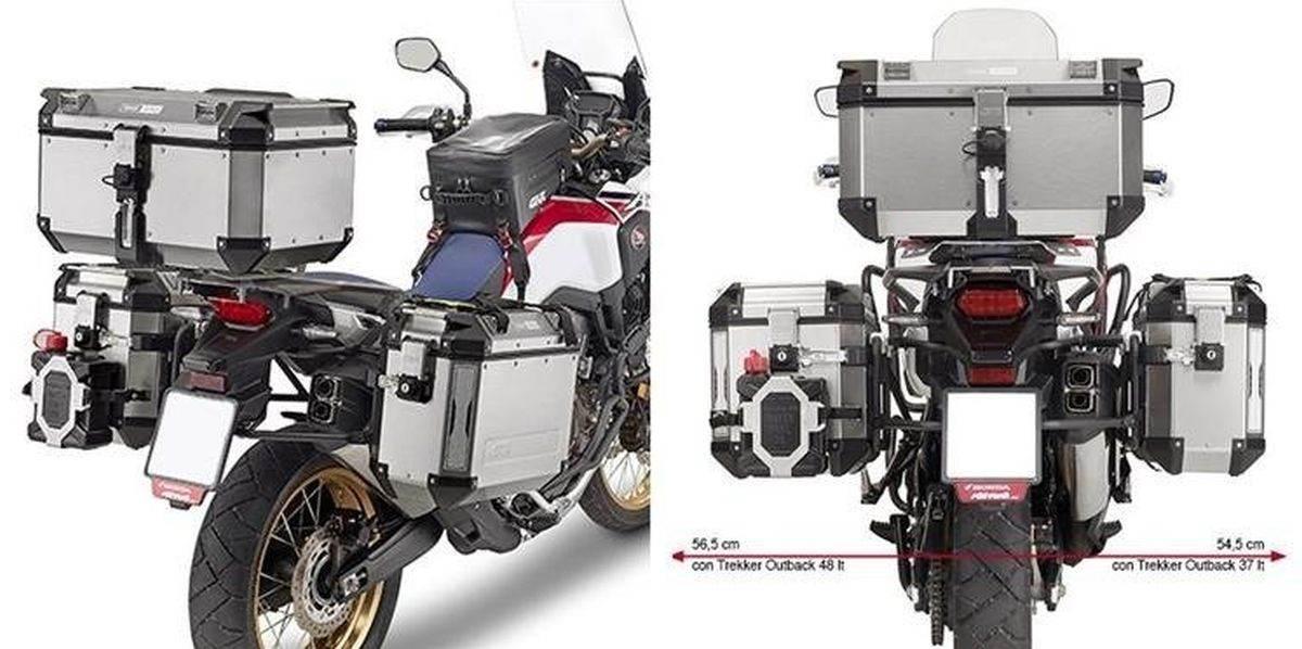 Kappa Stelaż Kufrów Bocznych Monokey Cam Side Honda Crf 1000L Africa Twin 1