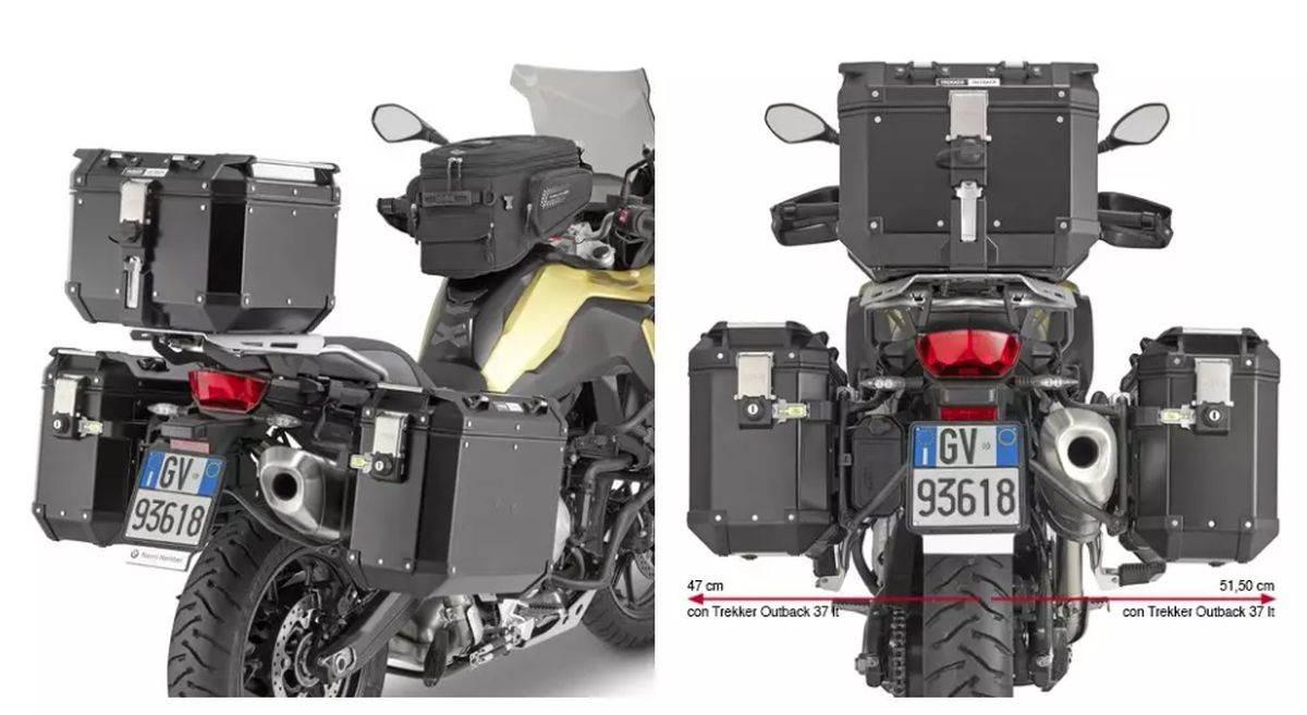 Kappa Stelaż Kufrów Bocznych Monokey Cam Side Bmw F 750 Gs 18-23,F 800 Gs 2