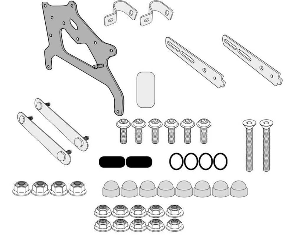 Kappa Mocowanie Skrzynki Narzędziowej Ks250 Do Stelaża Kl5108Cam