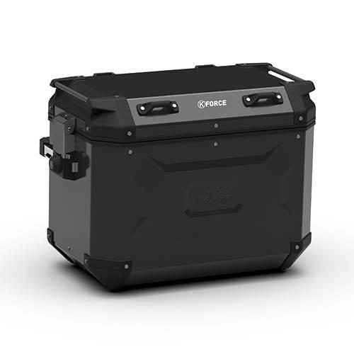 Kappa Kufry Boczne 48L Monokey Cam Side Kfr48B K'force Aluminiowe Black Lin