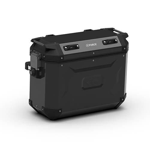 Kappa Kufry Boczne 37L Monokey Cam Side Kfr37B K'force Aluminiowe Black Lin