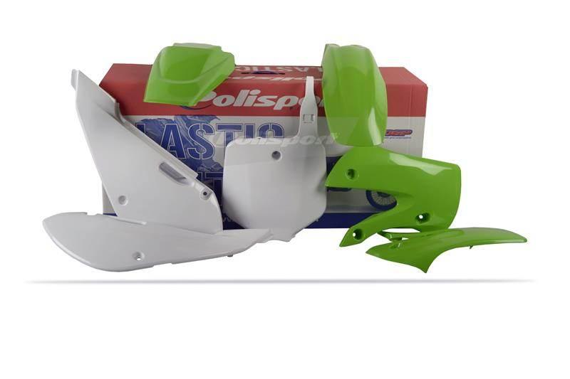Polisport Komplet Plastików Kawasaki Kx 65 '00-'24 W Zestawie Tablica Przed