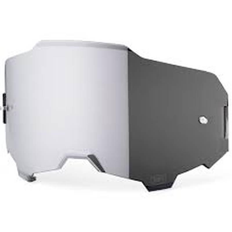 100 Procent Armega Armatic Replacement Mirror Silver Lens - Szyba/Szybka/Sz