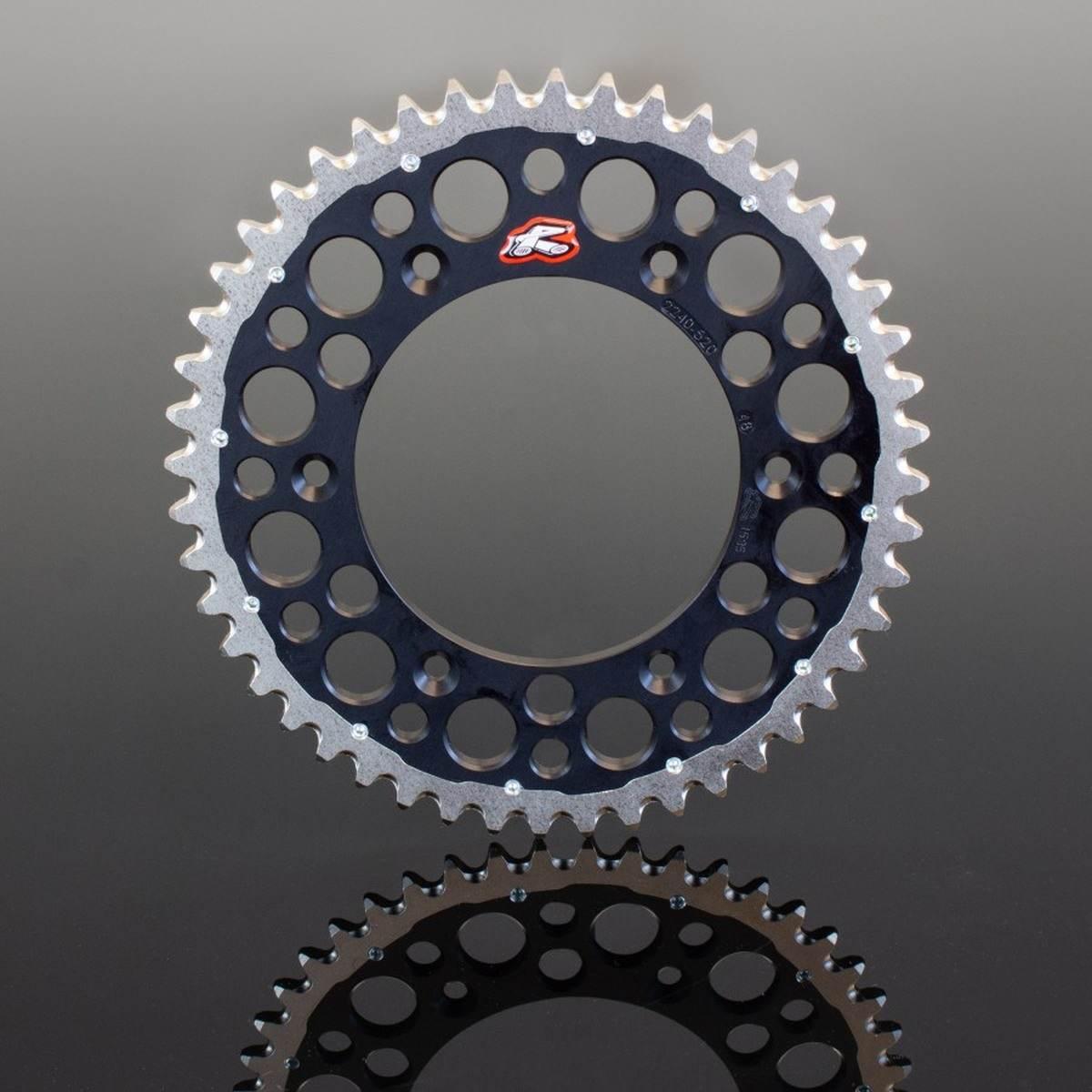 Renthal Zębatka Tylna Twinring 899 52 Stalowo-Aluminiowa Kolor Czarny Ktm/H