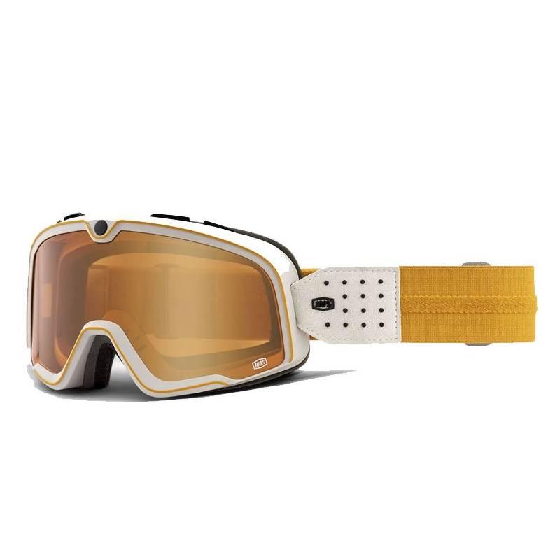 100 Procent Barstow Oceanside - Persimmon Lens - Kolor Biały/Pomarańczowy S