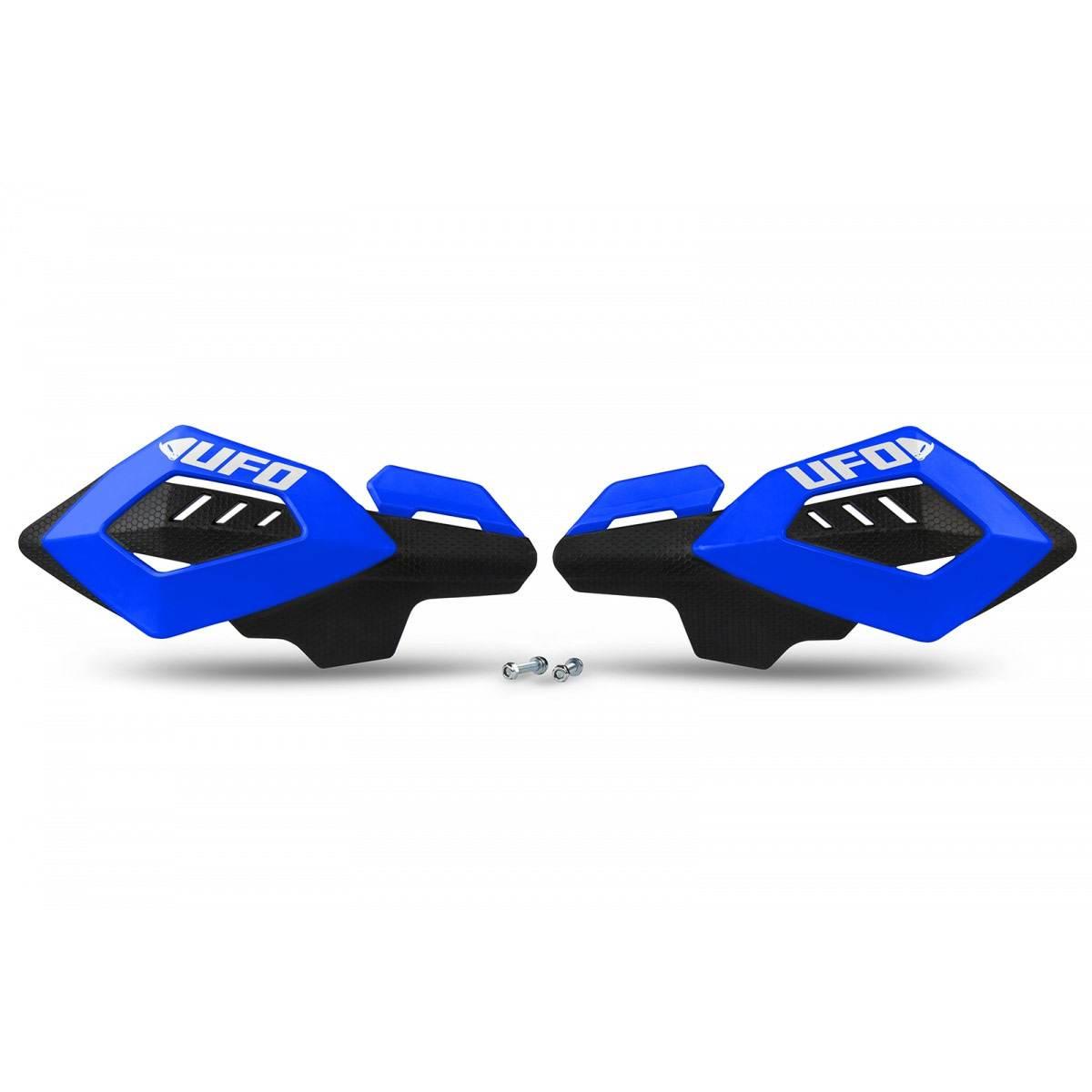 Ufo Osłony Rąk Handbary Arches Kolor Niebieski Z Mocowaniami 22Mm