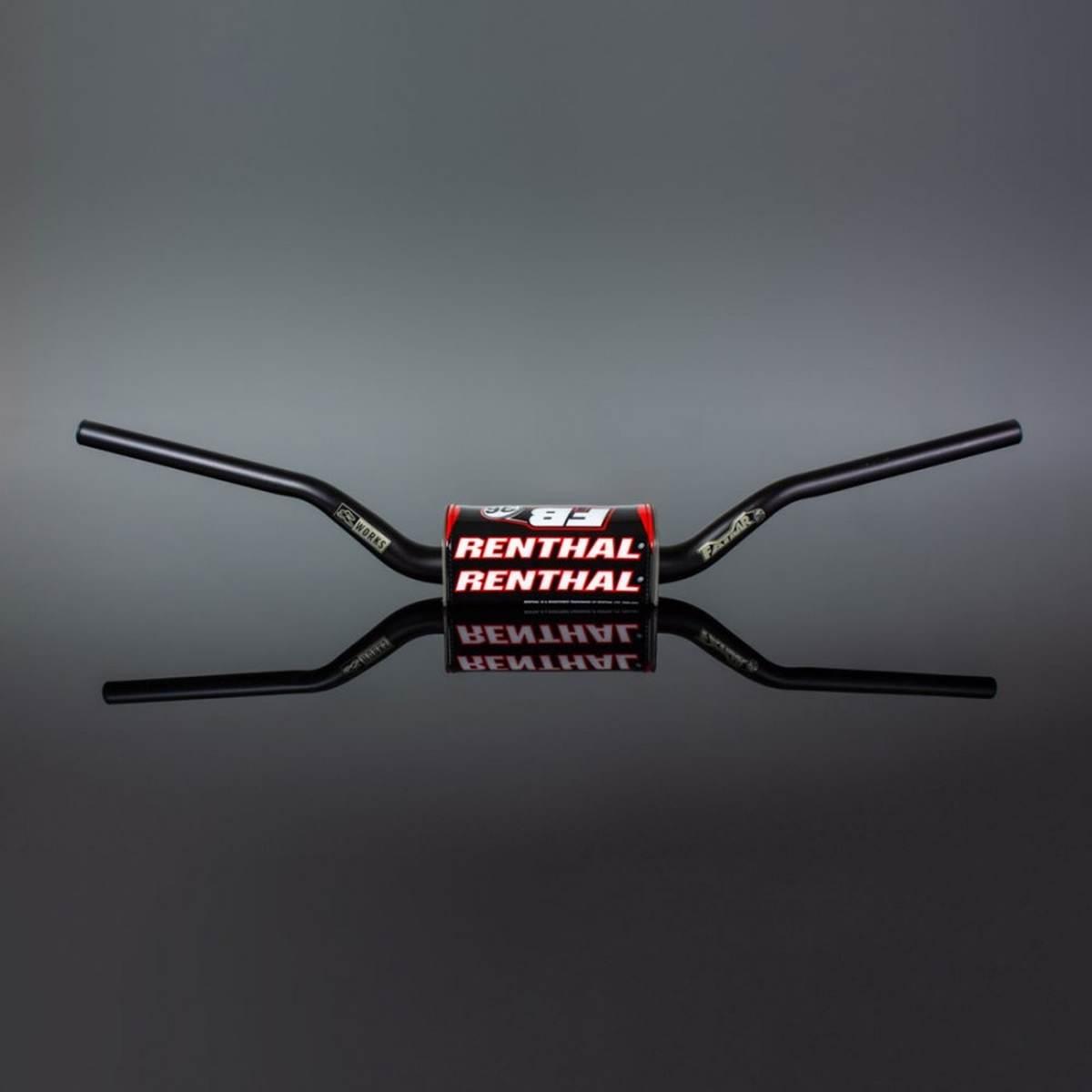 Renthal Kierownica 36Mm Mx Fatbar 36 Handlebar Black Rc/Honda Crf, Kawasaki