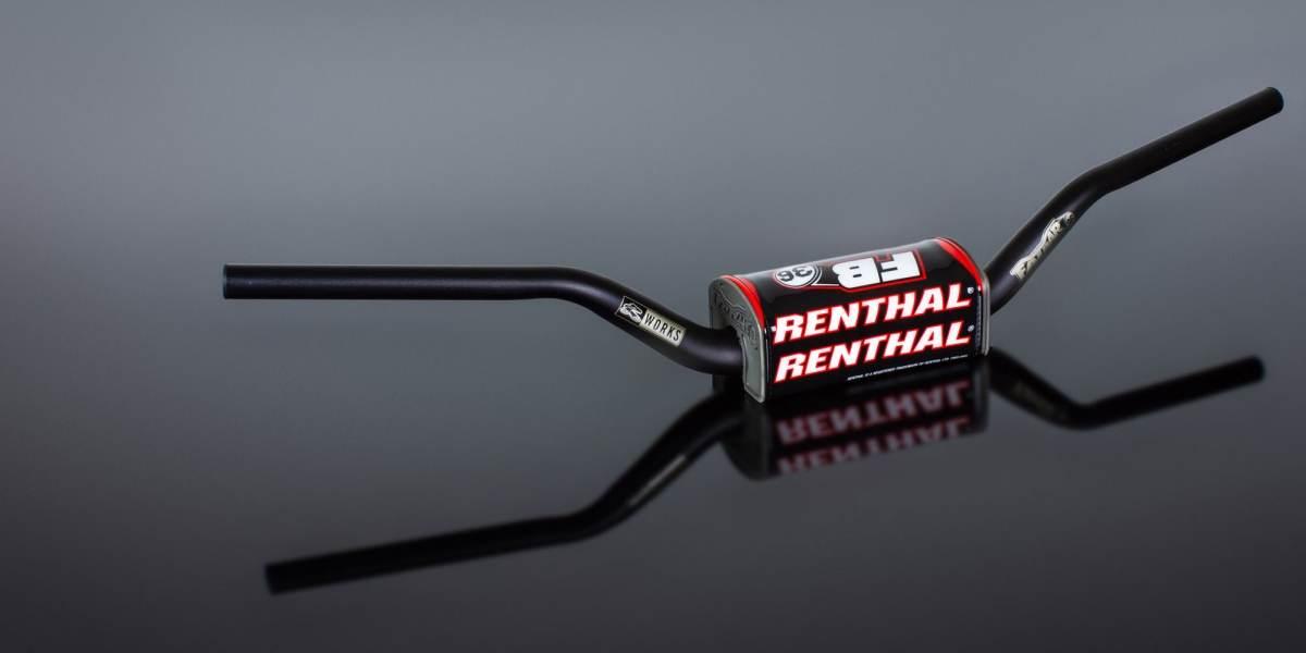 Renthal Kierownica 36Mm Mx Fatbar 36 Handlebar Black Rc/Honda Crf, Kawasaki - zdjęcie 2