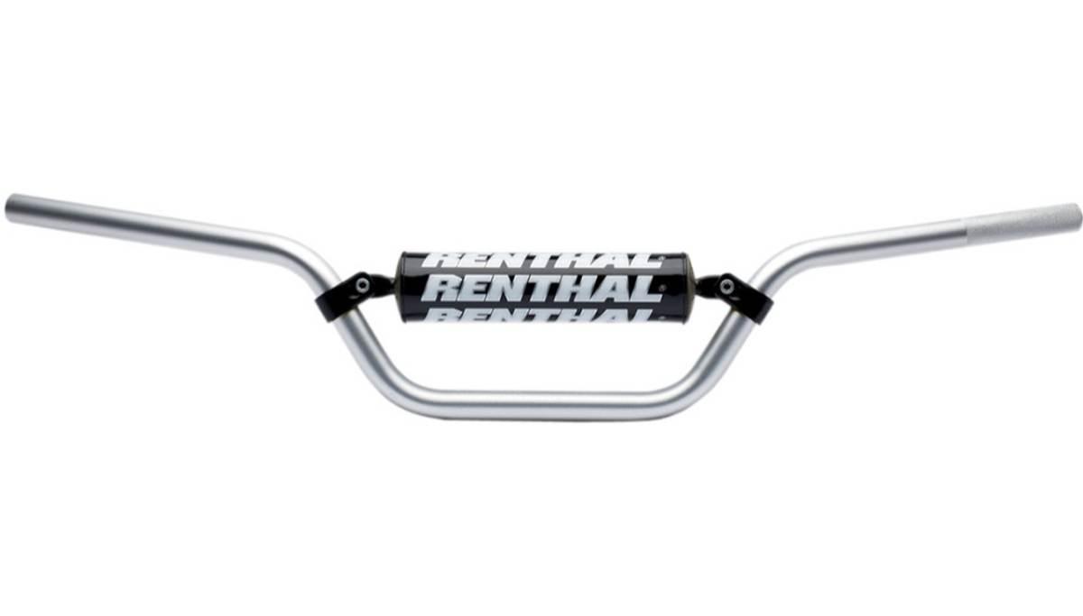 Renthal Kierownica 7/8 Cala 22Mm Atv Handlebar Race Bar Silver Kolor Srebrn